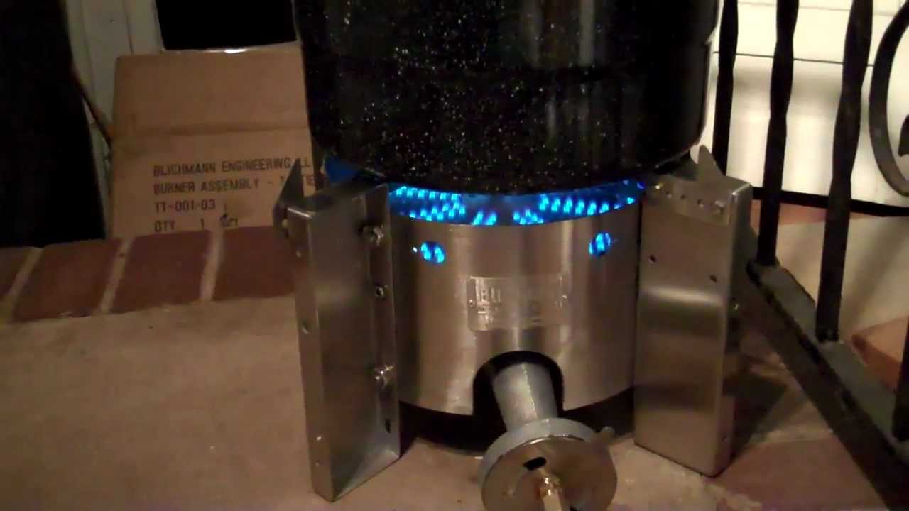 Blichmann Floor Burner In Action Youtube