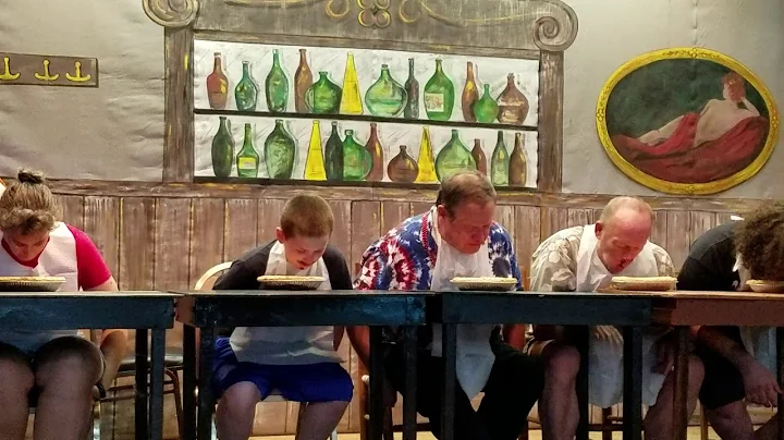 Pie Eating at Spotlight Theater Tulsa