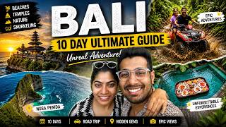 Nous avons passé 10 jours à explorer Bali 🇮🇩 🇮🇩 | Le road trip ultime à Bali | Exploration de Bali