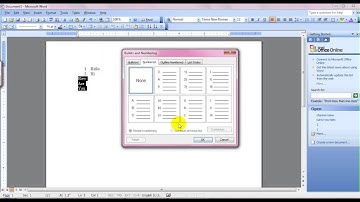 How to Working Microsoft Office Word 2003  #Bullets and numbering  #Page border.....