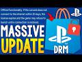 NEW PlayStation PSN Games DRM UPDATE - This is a DISASTER!
