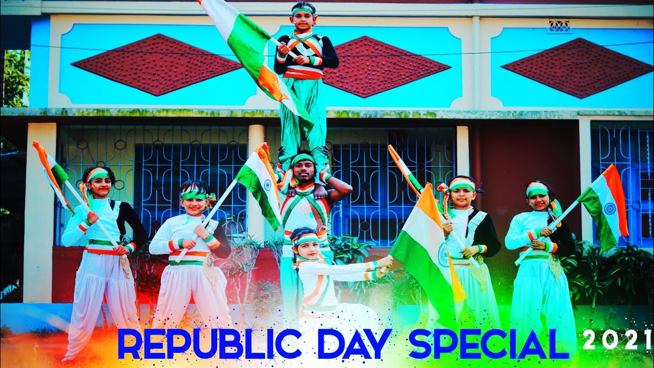 🇮🇳 Republic Day DANCE 2021 / 26 JANUARY SONGS /Best Patriotic Group ...