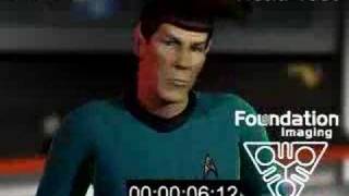 Star Trek:  CGI Test -  Spock