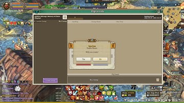 Tree Of Savior create group problem