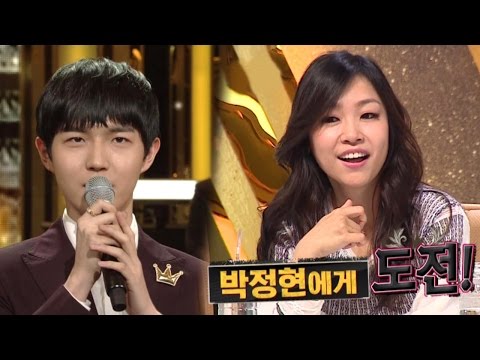1회 우승자 김재환, 대결 상대로 박정현 지목 @보컬 전쟁:신의 목소리 20160330