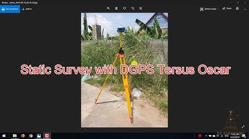 Nuwa app: របៀបធ្វើ Static Survey ជាមួយម៉ាស៊ីន DGPS Tersus Oscar