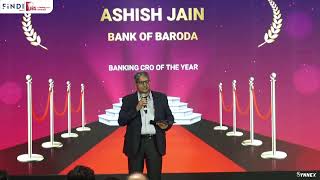 Mr. 𝐀𝐬𝐡𝐢𝐬𝐡 𝐉𝐚𝐢𝐧, from Bank of Baroda, has won the award, at the 𝐈𝐧𝐝𝐢𝐚 𝐁𝐚𝐧𝐤𝐢𝐧𝐠 𝐒𝐮𝐦𝐦𝐢𝐭 & 𝐀𝐰𝐚𝐫𝐝𝐬 2025.