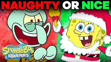 BIKINI BOTTOM NAUGHTY LIST Part 3! 👿📝 | SpongeBob