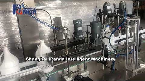 Automatic linear type plastic cap capping machine