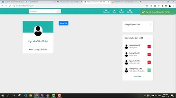 Đồ án xây dựng mạng xã hội giới thiệu chức năng theo dõi bạn bè - đồ án website 2021