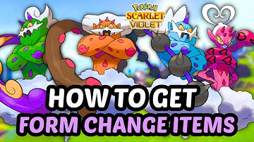 How to Get EVERY Legendary Form Changing Items EASY & FAST - Pokémon Scarlet and Violet