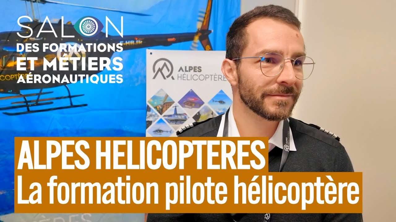 SFMA 2025 - Alpes Hélicoptères, la formation pilote hélicoptère