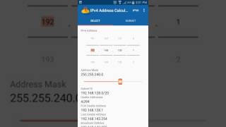IP Address Calculator Demo screenshot 2