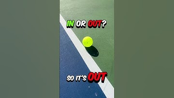 IS THIS BALL IN OR OUT? #pickleball #pickleballtips #enhancepickleball