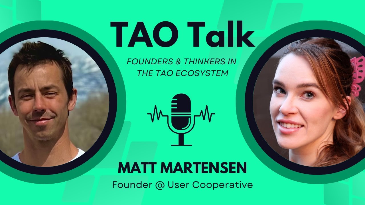 Building the USER-OWNED Internet Browser | Matt Martensen | TAO Talks Episode 003
