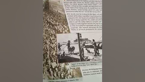 topic: Road to independence (part 2) class 7 Social Studies