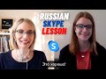 Russian Skype Speaking Practice Lesson for a beginner. 4th hour