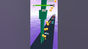 Stack Colors gameplay level 43 shorts