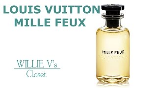 LOUIS VUITTON MILLE FEUX 3.4 Oz Bottle Eau de Parfum 95% Full Unisex Perfume