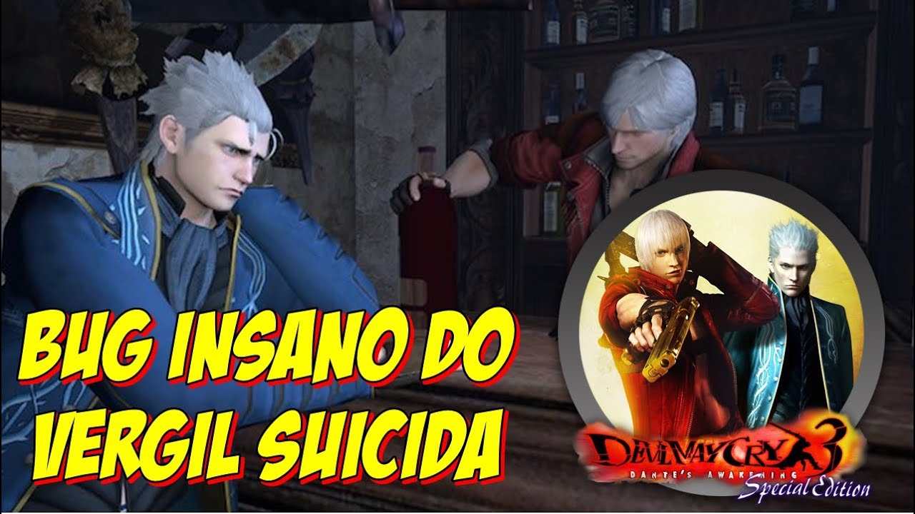 Bug INSANO Derrotando Vergil Sem Bater Nele Devil May Cry 3 | Mystic Games DMC 3