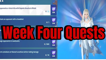 Fortnite How To EASILY Complete Week Four Quests - Fortnite Chapter 5 Season 4 Weekly Quests