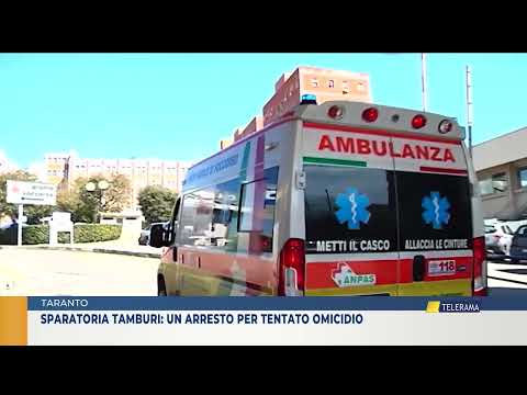 Video TARANTO Sparatoria Tamburi: un arresto per tentato omicidio