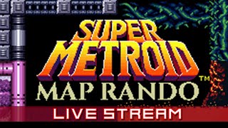 Map Rando | Super Metroid Live Stream
