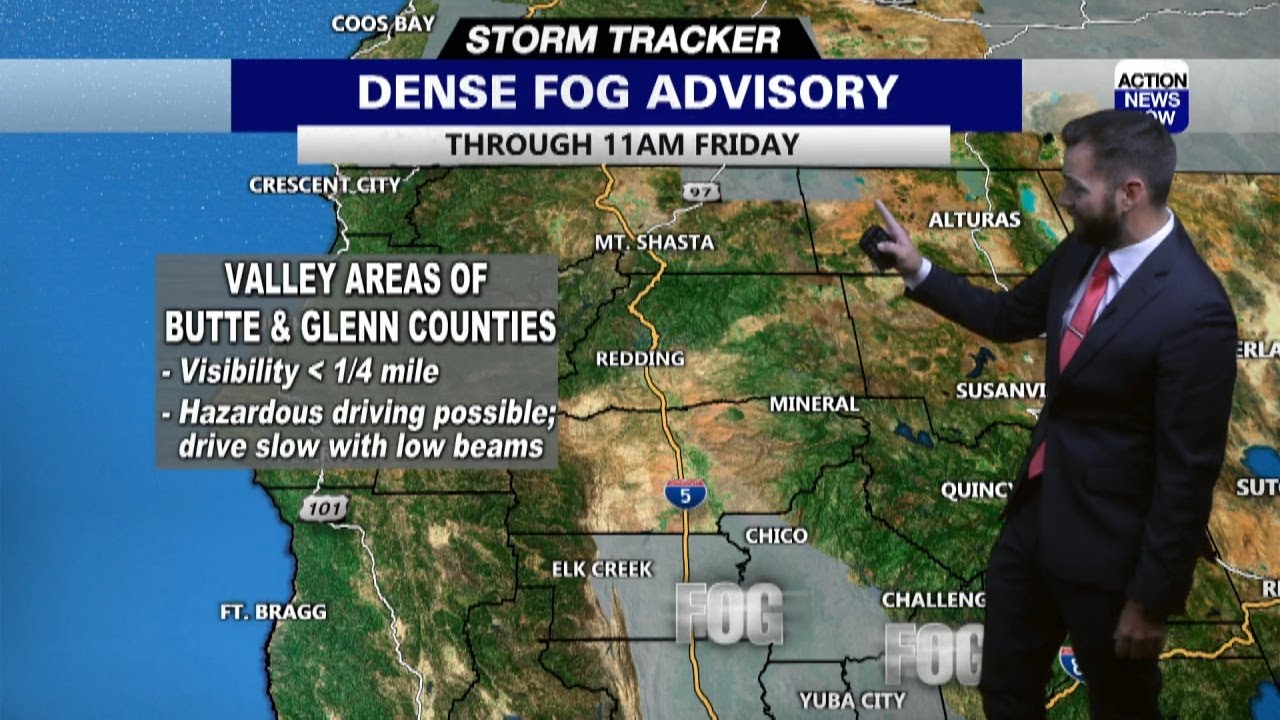 Storm Tracker Forecast: Foggy start & pleasant afternoon Friday - YouTube