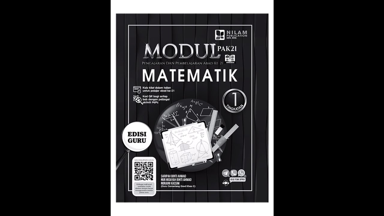 Preview Modul Matematik Tingkatan 1 Youtube