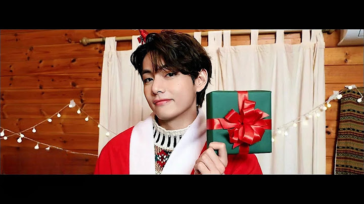 V 'White Christmas' MV