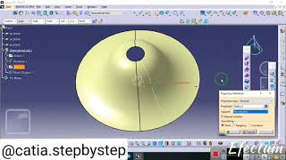 How to model turbine in catia