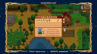 Unexpected art stream - play games - solo CrossCode and maybe Stardew valley