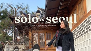 how to explore korea as a solo traveller 🇰🇷✈️ seoul travel guide and vlog EP1