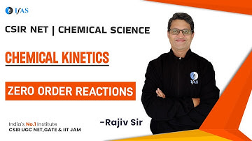 Zero Order Reactions CSIR NET | CSIR NET Chemical Kinetics