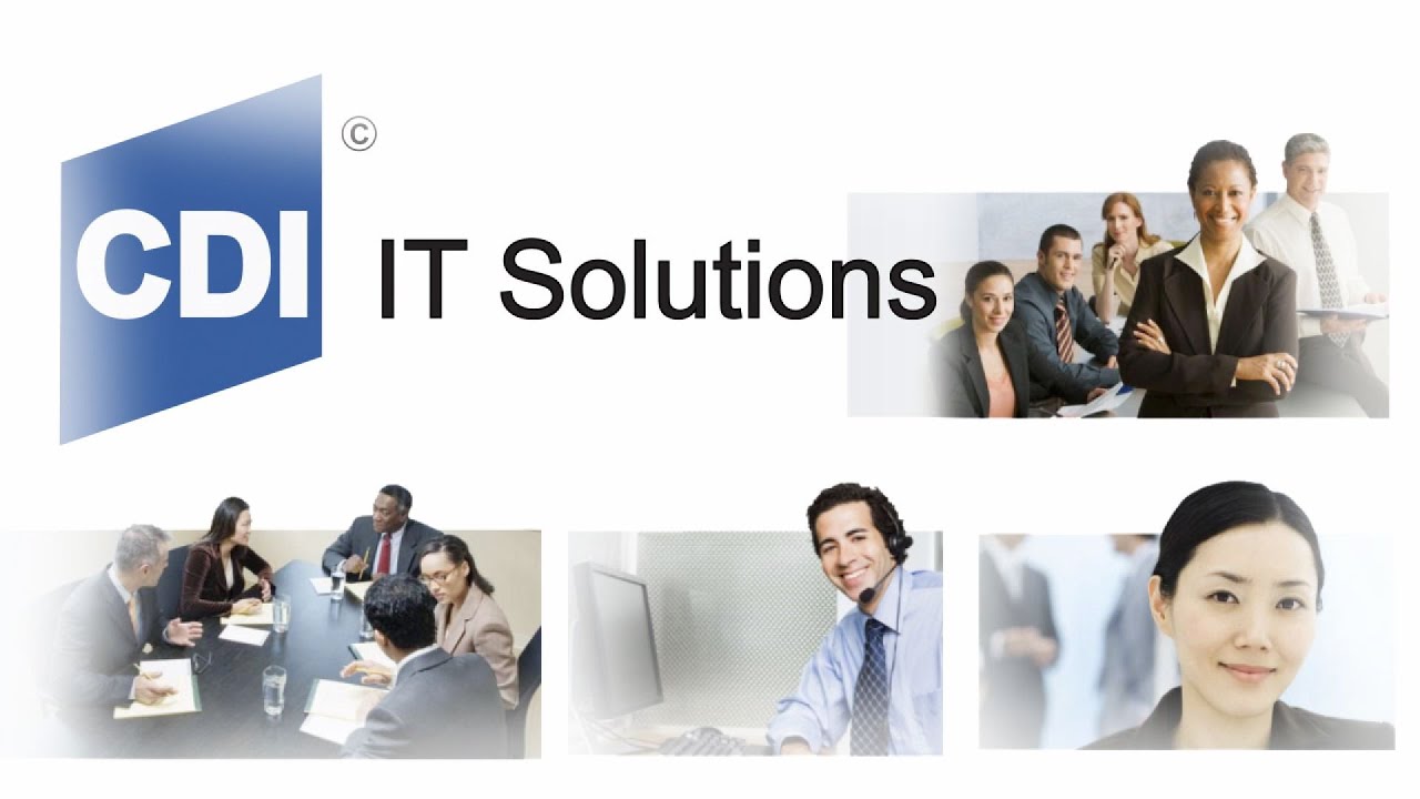 Cdi It Solutions Service Desk Video Youtube