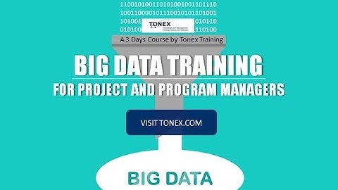 Big Data Corporate Training for Project and Program Managers - Tonex Training