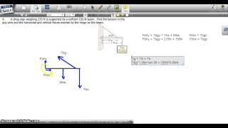 Rotational Statics WS 4 problem #4