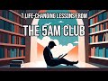 The 5am club by robin sharma 7 algorithmically discovered lessons