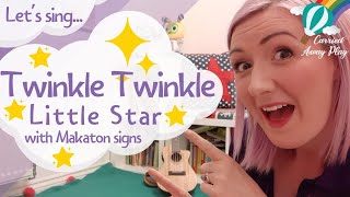 Video thumbnail of "Twinkle Twinkle Little Star ⭐ | Makaton signs"