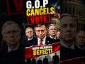 GOP Cancels Iran War Vote as Republicans Break Ranks