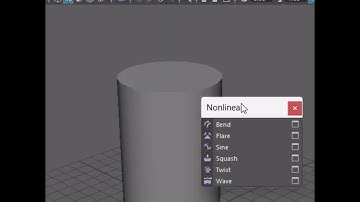 Using non-linear deformersin MAYA e.g. SQUASH #autodesk #maya