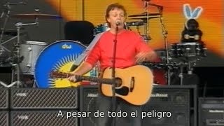 Paul McCartney - In Spite of All the Danger (Sub Español) | Rusia 2004 HD