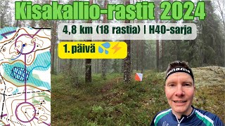 Kisakallio-rastit 2024 | 1.päivä 💦⚡