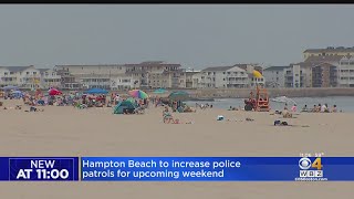 Police increasing Hampton Beach patrols after nearly 30 arrests
