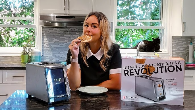 Revolution Cooking R180 high-speed smart toaster customizes your toast how  you like it