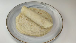 #pan #tortilla #fajita PAN DE TORTILLAS de harina de trigo