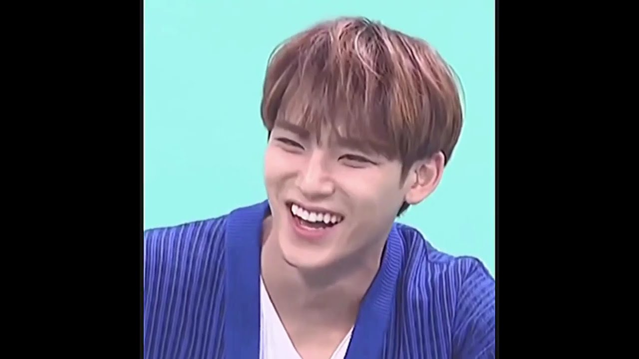 He owns the brightest smile  seventeen  mingyu