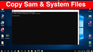 Copy Sam File using CMD - Copy System Using CMD - Moeorr Channel