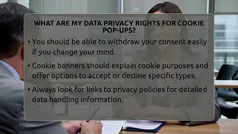 What Are My Data Privacy Rights For Cookie Pop-ups? - Consumer Laws For You