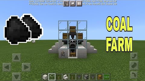 coal farm in minecraft 1.16 || unlimited fule tutorial